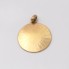 Médaille de communion en or 18 carats seconde main