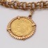 Polsera hongaresa amb monedes d'or 18k de segona mà