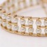 Bracelet de perles LIZT 1970 en or jaune. Seconde main