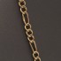 Cadena semi buida estil cartier d'or 18k de segona mà
