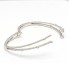 Bracelet RAY en or blanc et diamants. Neuf