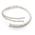 Bracelet RAY en or blanc et diamants. Neuf