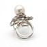 Bague SPIDER en or blanc et diamants. Nouveau