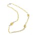 Collier CALAB en or jaune et blanc. Nouveau