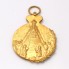 Medalla con escudo de la Casa Real de oro 18k segunda mano