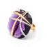 Bague bicolore de conception italienne. Neuve