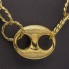 Collier CALAB en or jaune. Neuf