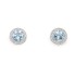 Boucles d'oreilles HALO en or et diamants. Neuves