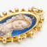 Medalla Virgen Esmalte con Diamantes.  Nueva a estrenar