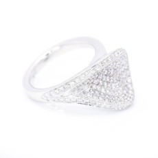 Anillo Paveè de Diamantes. Segunda mano. SÓLO 2 PLAZOS.