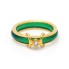 Anillo de Oro con Agata y Diamante.2nda mano. SÓLO 2 PLAZOS.