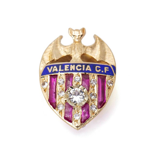 Pin con el escudo del Valencia CF