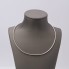 Collier rigide en or bicolore 18k d'occasion