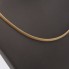 Collier rigide en or bicolore 18k d'occasion