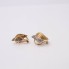 Boucles d'oreilles en or 18k avec diamants seconde main