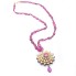 Collier BANGLADESH Rubelite et Diamants. Seconde main