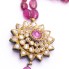 Collier BANGLADESH Rubelite et Diamants. Seconde main