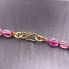 Collier BANGLADESH Rubelite et Diamants. Seconde main