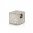 Pendentif CUBE NIESSING en platine et diamants. Neuf