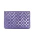 Chanel timeless clutch bleu