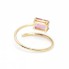 Anillo RAY Turmalina y Oro. Nuevo a estrenar. SÓLO 2 PLAZOS.