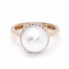 Anillo MIKADO de Perla y Diamantes. Nuevo. SÓLO 2 PLAZOS.