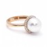 Anillo MIKADO de Perla y Diamantes. Nuevo. SÓLO 2 PLAZOS.
