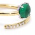 Anillo RAY Esmeralda y Oro. Nuevo a estrenar. SÓLO 2 PLAZOS.