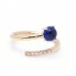 Anillo RAY Zafiro y Oro. Nuevo a estrenar. SÓLO 2 PLAZOS.