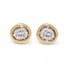 Pendientes DAMA Oro y Diamantes.Nuevos. SÓLO 2 PLAZOS.