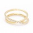 Anillo HOPE en Oro Amarillo y Diamantes.Nuevo. SÓLO 2 PLAZOS