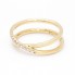 Anillo HOPE en Oro Amarillo y Diamantes.Nuevo. SÓLO 2 PLAZOS