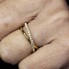Anillo HOPE en Oro Amarillo y Diamantes.Nuevo. SÓLO 2 PLAZOS