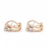 Boucles d\'oreilles TRIO en diamant. Neuf