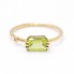 Anillo PERIDOTO de Oro y Diamante.Nuevo. SÓLO 2 PLAZOS.