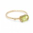 Anillo PERIDOTO de Oro y Diamante.  Nuevo a estrenar