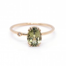 Anillo TURMALINA Verde. Nuevo a estrenar. SÓLO 2 PLAZOS.