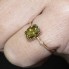 Anillo TURMALINA Verde. Nuevo a estrenar