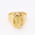 Sello Cristo de oro 18k de segunda mano
