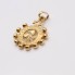 Colgante rosario vasco de oro 18k de segunda mano