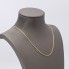 Chaîne maille serpent en or 18 carats d'occasion