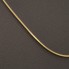 Chaîne maille serpent en or 18 carats d'occasion