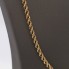 Seconde main semi creuse en cordon d'or 18 carats