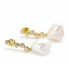 Boucles d'oreilles STILL avec perles et diamants. Neuves