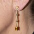 Boucles d'oreilles PAPARADSHA Or. Neuve