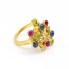 Bague COLOR BUBBLES en or et diamants. Neuve