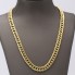 Collar semi buit doble rombe d'or 18k de segona mà