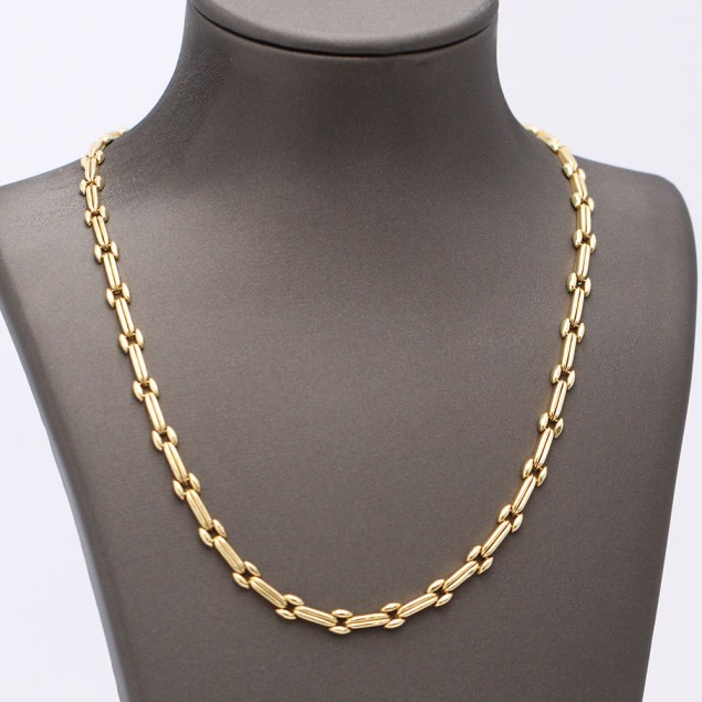 Collar articulat d'or 18k de segona mà