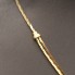 Collaret doble d'or 18k de segona mà