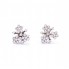 Boucles d'oreilles PASQUALE BRUNI fleurs en diamants. Neuves